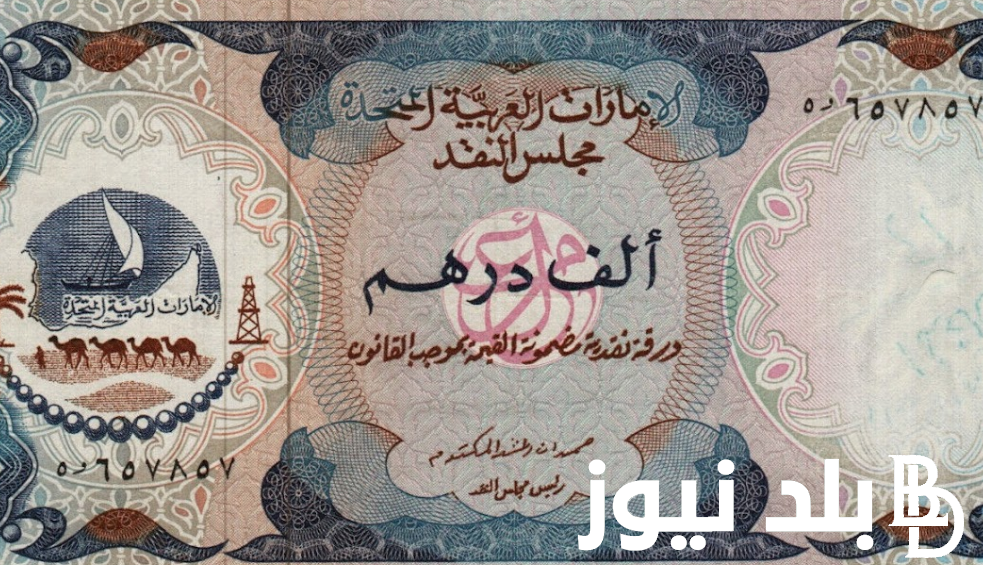 الدرهم الاماراتي بكم النهارده؟.. سعر الدرهم الاماراتي في السوق السوداء والبنوك اليوم الأحد 8 سبتمبر 2024