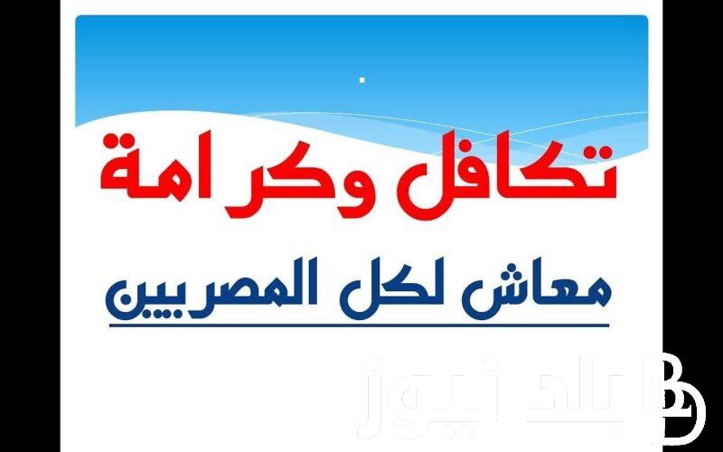 التسجيل في تكافل وكرامة بالرقم القومي وما هي خطوات الاستعلام عن المعاشات