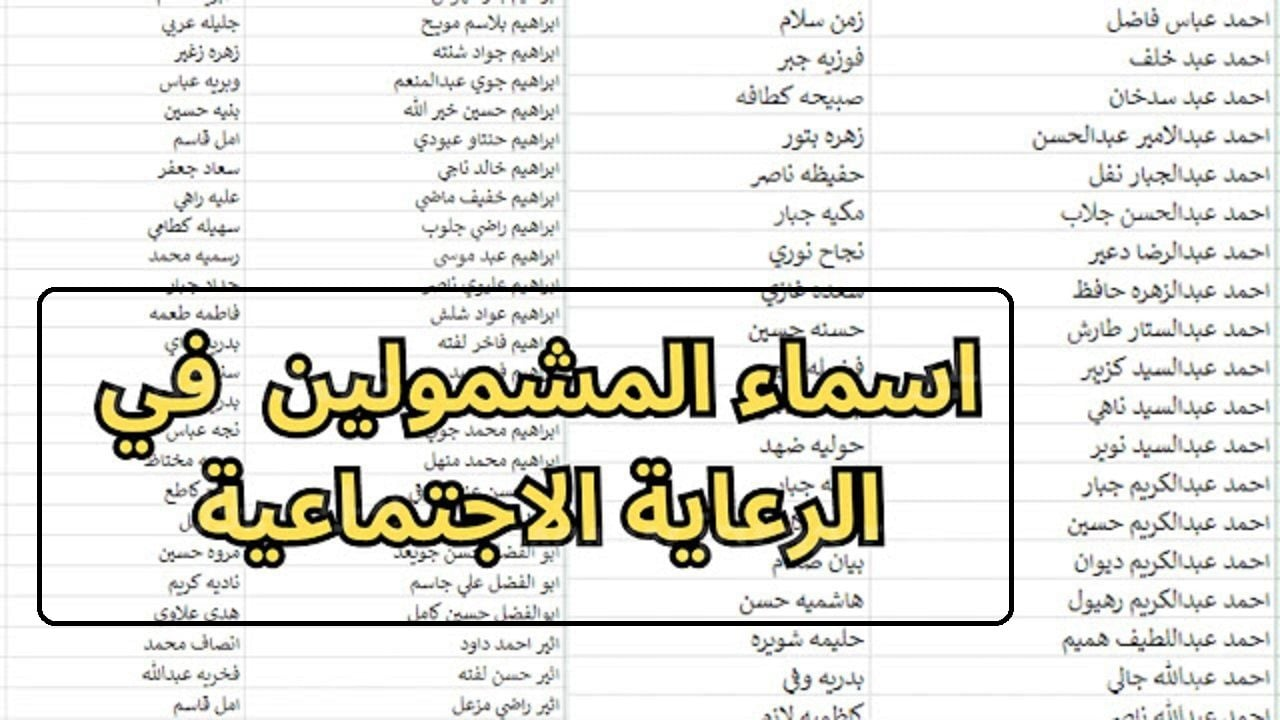 نعرض لكم خطوات الاستعلام عن اسماء الوجبة الأخيرة من الرعاية الاجتماعية عبر مظلتي .. الفئات المستهدفة من برنامج الرعاية