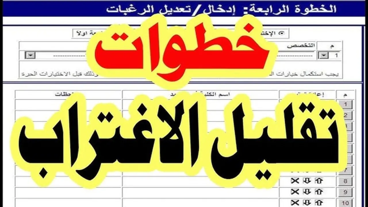رابط تقليل الاغتراب 2024 من خلال موقع التنسيق الإلكتروني والشروط اللازمة لقبول تقليل الاغتراب