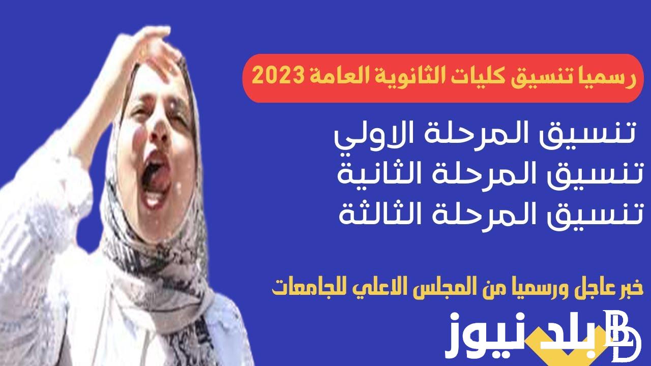 تنسيق الثانوية العامة 2024 المرحلة الثالثة علمي علوم والأماكن الشاغرة في الكليات والمعاهد المختلفة