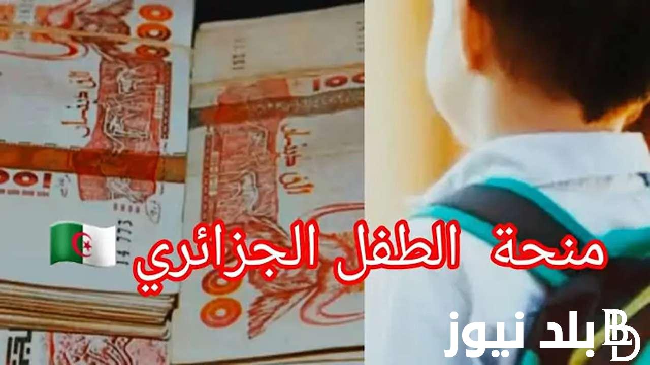 شروط التقديم على منحة الطفل 2024 الجزائر وما هى خطوات التسجيل فى منحه الطفل فى الجزائر