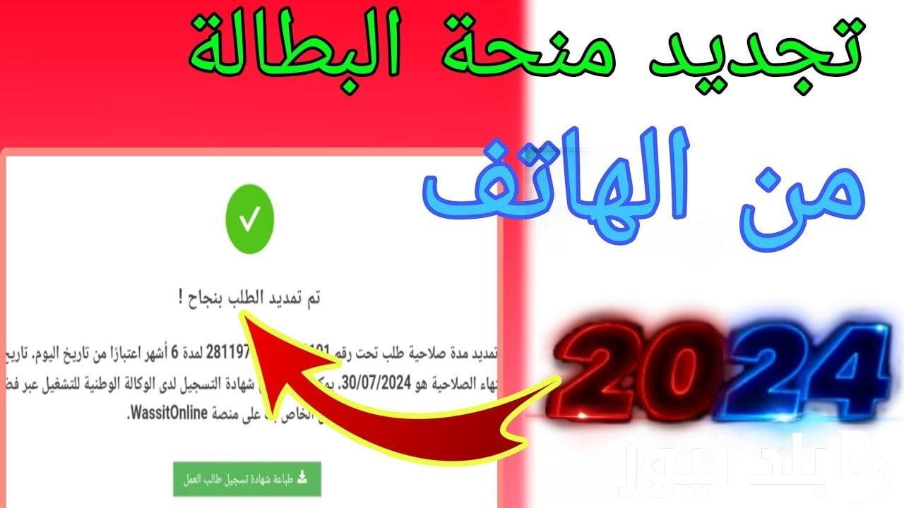 شروط تجديد منحة البطالة 2024 في الجزائر وخطوات تجديد منحة البطاله من خلال الموقع الرسمي للوكالة الوطنية للتشغيل