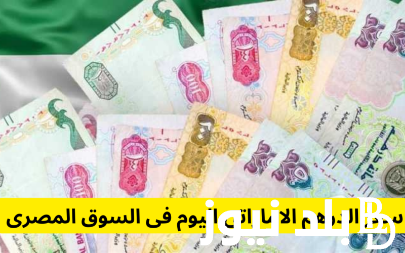 “بيع وشراء” سعر الدرهم الاماراتي مقابل الجنيه المصري في السوق السوداء وجميع البنوك الثلاثاء 3 سبتمبر 2024
