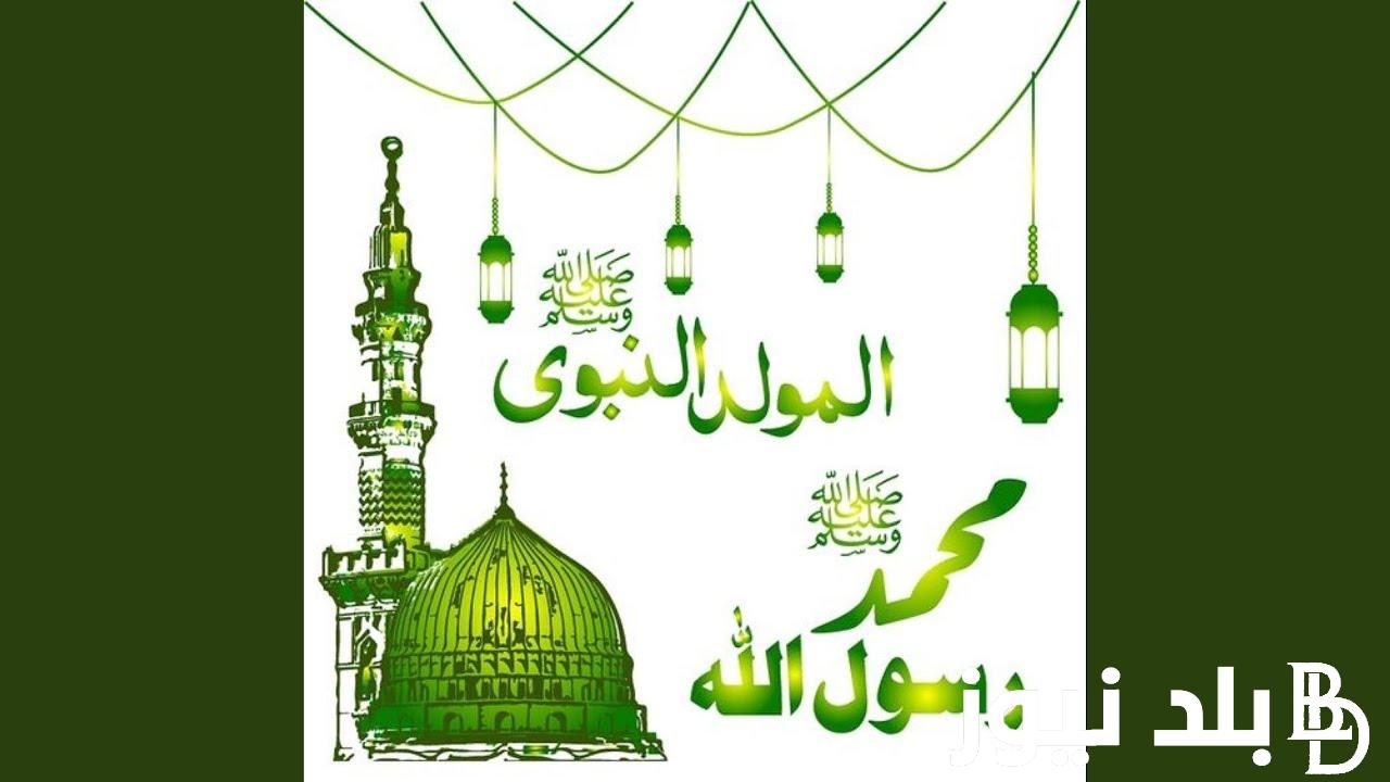 أرق رسائل تهنئة المولد النبوي الشريف 2024 “اللهم اجعل هذا اليوم بداية لكل خير وبارك لنا في حياتنا”