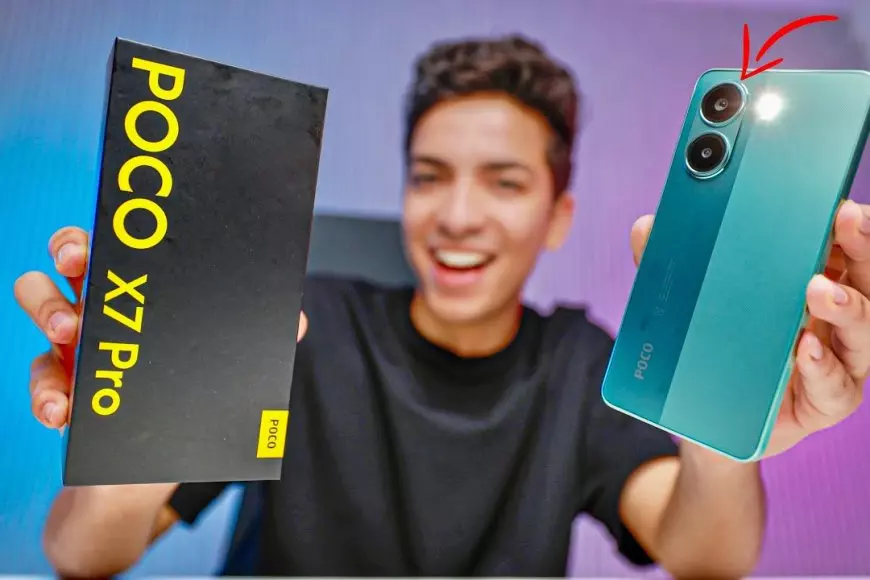 ‏شاومي تُبهر العالم.. هاتف xiaomi poco x7  بمواصفات مميزة وجبارة وسعر اقتصادي جدا