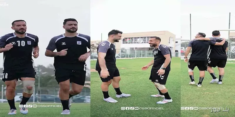 “استعدادات مميزة لاحتفال خاص”.. أول ظهور للثنائي علي معلول والمثلوثي في تدريبات الصفاقسي