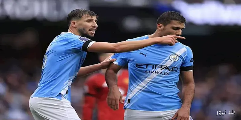 فوز ساحق لمانشستر سيتي على مانشستر يونايتد بثلاثية في الدوري الإنجليزي