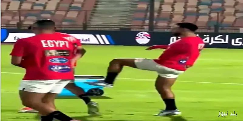 لقطة مميزة لم ترصدها الكاميرات بين صلاح وتريزيجيه في مران المنتخب