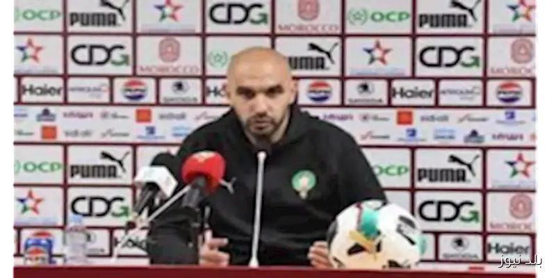 وليد الركراكي: نحن نستحق التأهل إلى كأس العالم